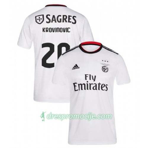 Benfica Dres Filip Krovinovic 20 Gostujući 2018/19 Kratkih Rukava Benfica Dres Filip Krovinovic 20 Gostujući 2018/19 Kratkih Rukava